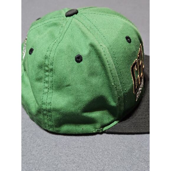 Vintage Adidas Cap Boston Celtics Green SnapBack Hat Cap NBA 100% Cotton - Picture 5 of 8